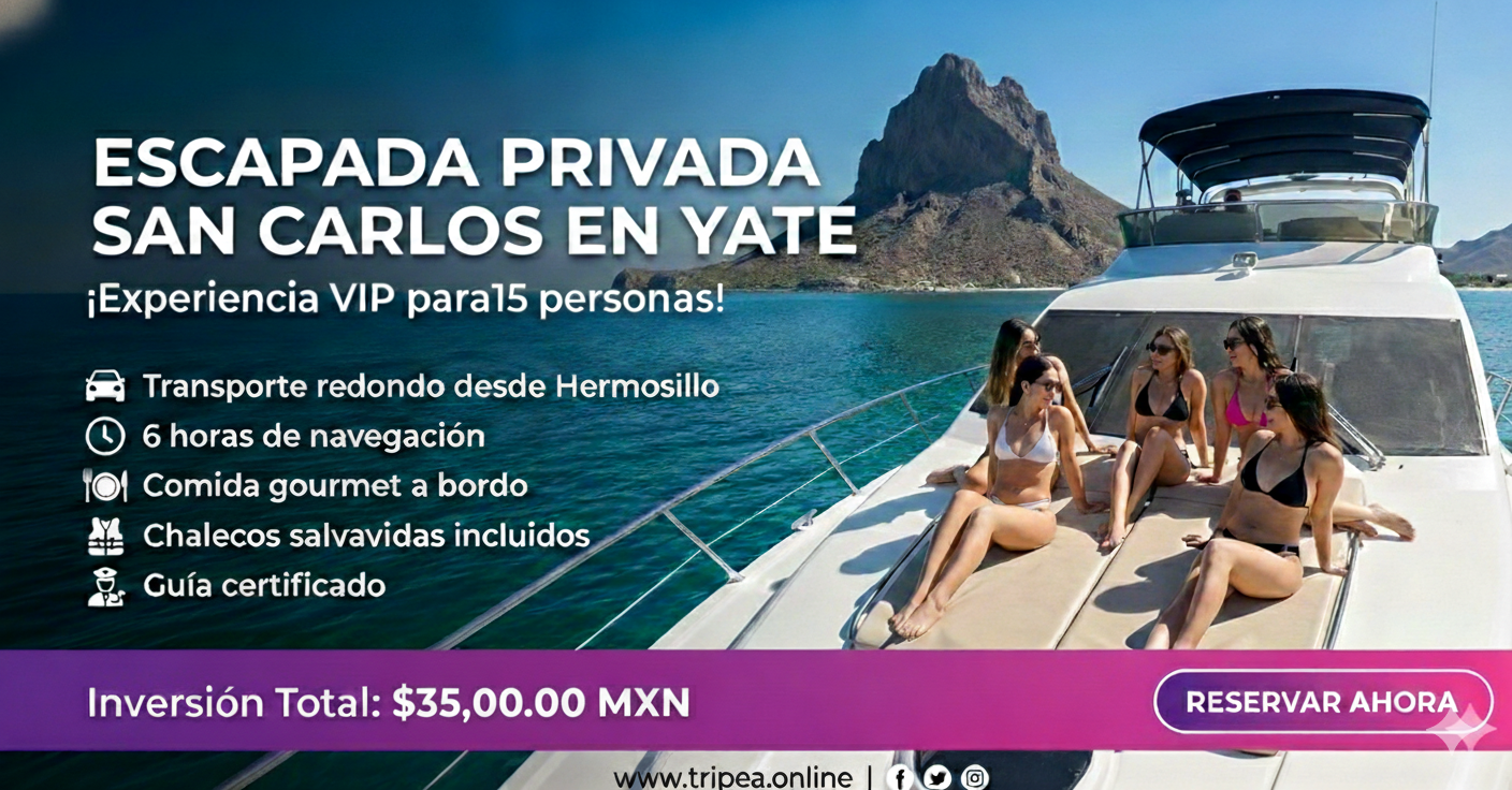 ESCAPADA EN YATE PARA 15 PERSONAS